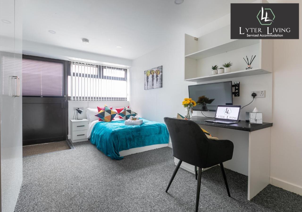 Studio Apartments By Lyter Living Desks & Wifi - Monthly Stays Available Leicester Exterior foto